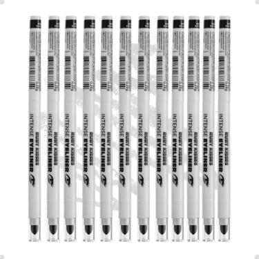 Imagem de Kit Lápis Retrátil de Olhos Ruby Kisses Intense Eyeliner Egg Shells Com 12 RAE06BR