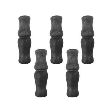 Imagem de Kit 5 Anueto Ferro Fundido Decoração Grade Portão N04 12cm - Fundição 