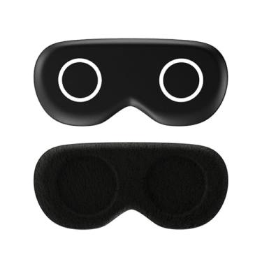 Imagem de YUULNMOP 2PCS VR Lens Protector Cover Dust Proof Cover Compatible for Meta Quest 3S/Quest 3/Quest 2,Sunlight Blocking Anti-Scratch Washable Protective Sleeve VR Lens Cap