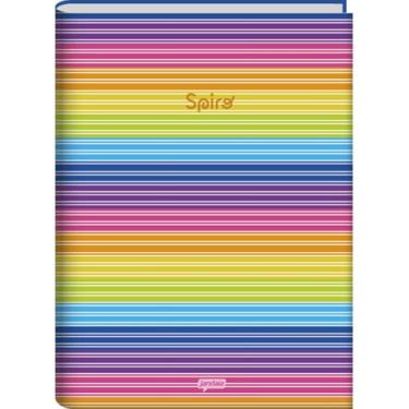Imagem de Kit de Cadernos Brochurão, Capa Dura, Spiro, 80 Folhas, Embalagem com 5 Unidades, Jandaia