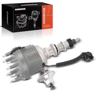 Imagem de A-Premium Distribuidor de ignição com tampa e rotor compatível com F-100, F-150, F-250, F-350, E-100/E-150/E-200/E-250/E-300/E-350 Econoline, E-100/E-150/E-250/E-350 Econoline Club Wagon, Bronze. co,