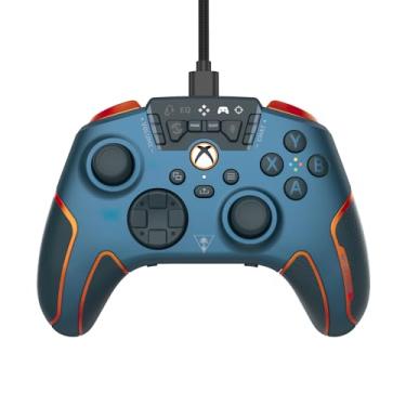 Imagem de Turtle Beach Recon Cloud Wired Game Controller with Bluetooth for Xbox Series X|S, Xbox One, Windows, Android Mobile Devices – Remappable Buttons, Audio Enhancements, Superhuman Hearing – Blue Magma