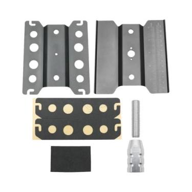 Imagem de Estação de Reparo de Metal para Carros RC 1/10, 1/8 e 1/12, Cinza