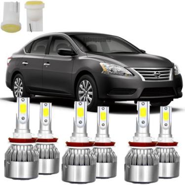 Imagem de Lampada Super Led Farol Alto Baixo Milha Nissan Sentra 6000k - IMP