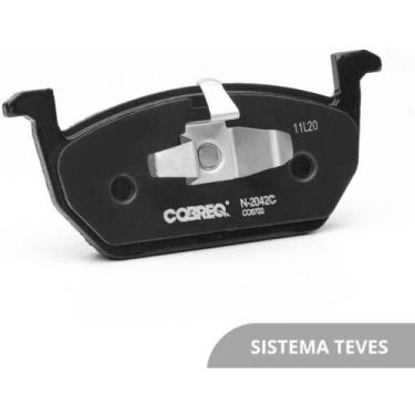 Imagem de Pastilha de Freio Dianteiro Volkswagen Nivus 2020 a 2024 - COBREQ
