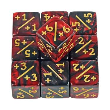 Imagem de Conjunto de Dados para Ensino de Matemática Infantil - 10 Dados D6 com