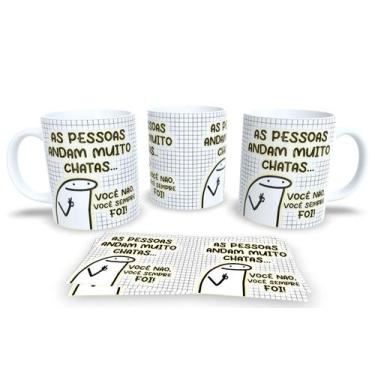 Imagem de Caneca de Porcelana Personalizada Flork Frases Engraçadas, Divertidas 