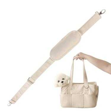 Imagem de Alça de ombro portador de animais de estimação, cinto de ombro de substituição,Acessório da transportadora de animais de estimação para facilitar a viagem - Acessório de transportador de cachorro acol