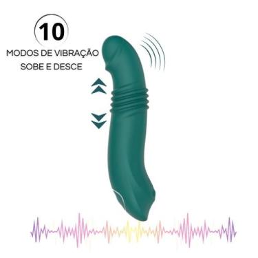 Imagem de Vibrador com 10 Modos de Vibração Vai e Vem Ponto G Kate  Lovetoys