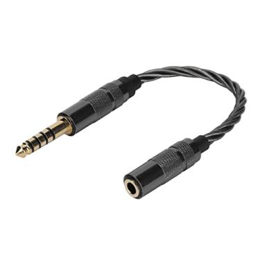 Imagem de Kabel przejściowy, posrebrzany kabel audio, zbalansowane złącze męskie 4,4 mm na żeńskie stereo 3,5 mm dla NW ZX507 DMP Z1 NW ZX300A NW WM1Z