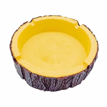 Imagem de Cinzeiro de cigarro para uso externo e interno para fumantes, cinzeiro de madeira para pátio, casa, exterior, escritório e festa