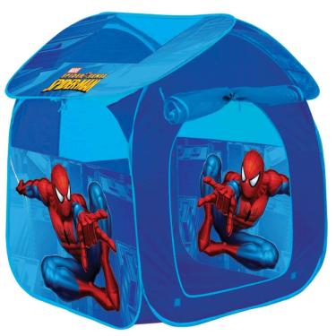 Imagem de Barraca Portátil Casa Spider Man Zippy Toys GF001C - Azul 