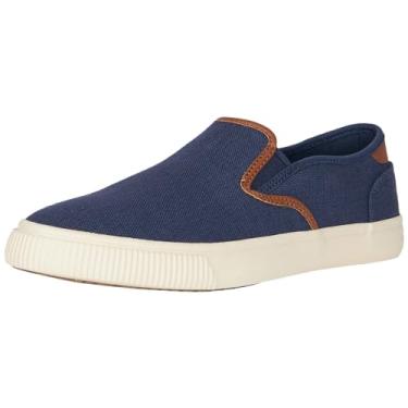 Imagem de TOMS Tênis masculino sem cadarço Baja, Tela Cadet Blue Heritage com acabamento em nobuck sintético, 38