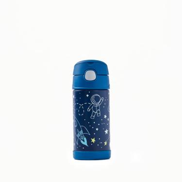 Imagem de Garrafa Térmica Infantil Funt Thermos Astronauta Azul 355 ml