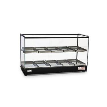 Imagem de Estufa Quadrada Dupla Salgado 10 Bandejas Vapor EVR Titã