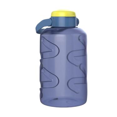 Imagem de Garrafa De Água Monster 2 Litros Com Alça Suporte Celular Squeeze Grande (Azul)