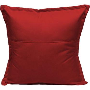 Imagem de Almofada Cheia para sofá Sala Quarto decorativa 42,5x42,5 Suede - Cliq