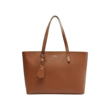 Imagem de Bolsa Feminina Arezzo Shopping Giorno De Ombro Grande Marrom-Feminino