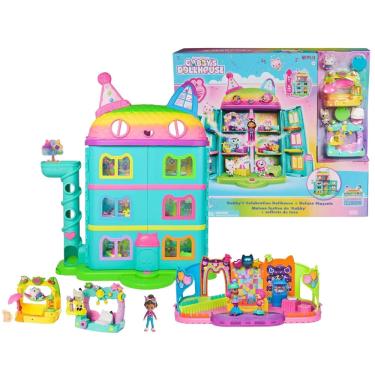 Imagem de Casa Mágica Boneca Gabby's Dollhouse Deluxe Som E Acessórios