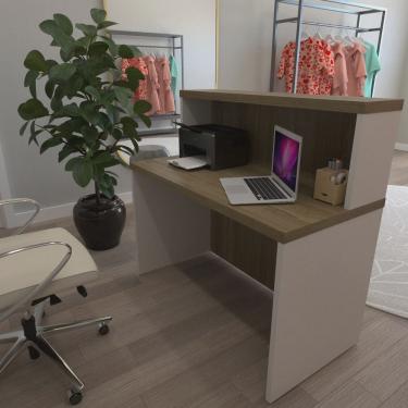 Imagem de Balcão de Atendimento para Recepção - 120cm de Largura