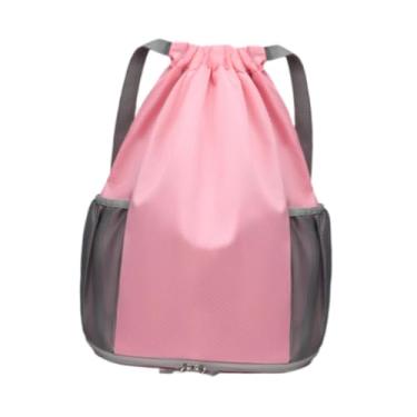 Imagem de menolana Bolsa de natação bolsa de mochila mochila de bolsa de bolso de bolso à prova de mochila à prova d'água para piscina de praia nadadores de equipamentos, Rosa