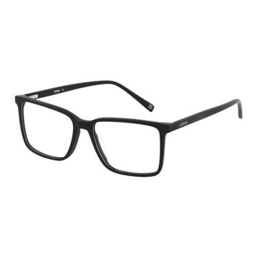 Imagem de Óculos de Grau Feminino Carmim Acetato Preto CRM41677C1 56mm