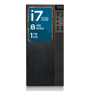 Imagem de Computador Completo Intel Core i7 8GB HD 1TB 4 Núcleos Super Turbo Pc Hdmi Strong Tech