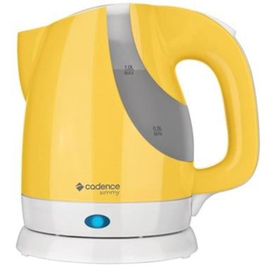 Imagem de CHALEIRA ELETRICA CADENCE 1100W 1 LITRO amarelo 220V