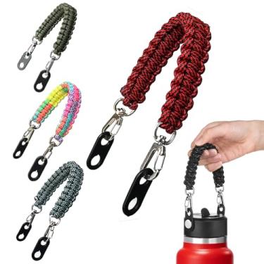 Imagem de Gearproz Alça para copos e garrafas de canudo Stanley Iceflow, acessório de alça de encaixe de paracord com alça de ombro (sortidos-2)