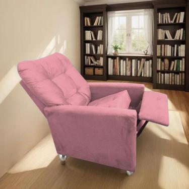 Imagem de Poltrona Reclinável Sabrina Conforto e Estilo para Todos os Ambientes 