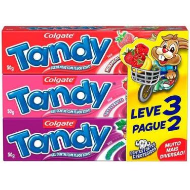 Imagem de Creme Dental Infantil Colgate Tandy 50g - 3 Unidades