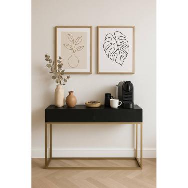 Imagem de Aparador Bancada Recepção Cantinho Do Café Estilo Industrial