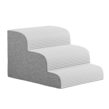 Imagem de Generic Rampa de estimação escadas de cães escadas não deslizantes escadas de cachorro, Cinza