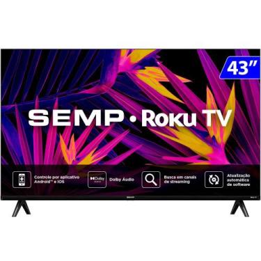 Imagem de Smart TV LED 43R6610 43 Polegadas Full HD Wi-Fi HDMI Roku Semp - Semp 
