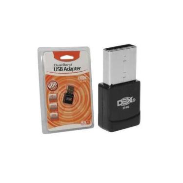 Imagem de Adaptador Wi-Fi USB 5GHz Dual Band 600Mbps - DEX