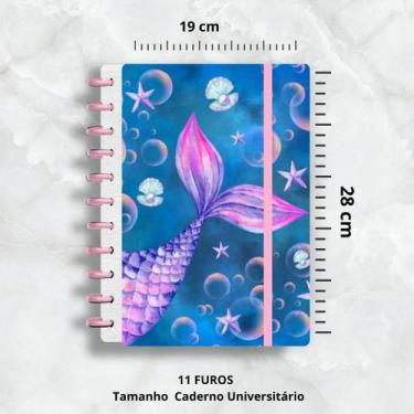 Imagem de Caderno de disco Inteligente Modelo Sereia fabricação própria - Soul D