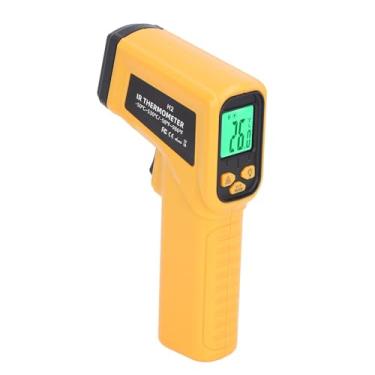 Imagem de Pistola de Temperatura Infravermelha Medindo -50 ℃ a 530 ℃, Termômetro Industrial Preciso Sem Contato para áreas de Manutenção Mecânica Com Medição Rápida de 0,5s, Proporção de