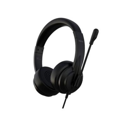 Imagem de Headset Fone de Ouvido Office Aplus Tech H373, Driver de 40mm, Microfone Anti Interferência, Controle de Volume