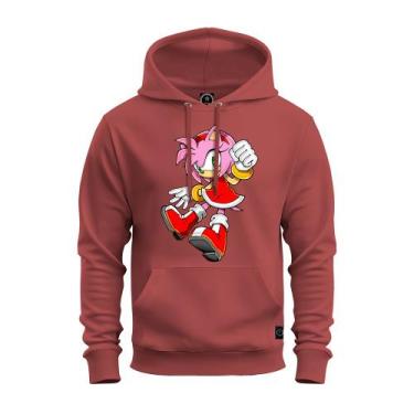 Imagem de Moletom Blusa De Frio Unissex Algodão Confortável Com Bolso E Capuz Mu