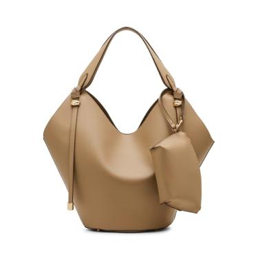 Imagem de Anne Klein Bolsa Hobo grande com bolsa, trufa, Trufa, Large