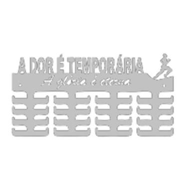 Imagem de Porta Medalhas Branco Dor Temporária Masculino Personalizado - Loja Di