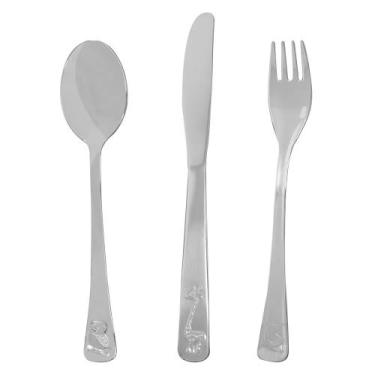 Imagem de Jogo Inox de Talher Infantil Baby 3 Peças - Tramontina