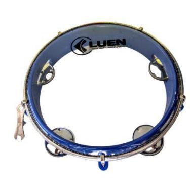 Imagem de Pandeiro Luen Junior 08" Abs Pele Cristal, Azul