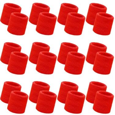 Imagem de Bememo 24 pulseiras neon para crianças presentes de fim de ano para estudantes a granel faixas de pulso de tênis anos 80 neon juvenil basquete pulseiras para meninos meninas anos 90 brilham material