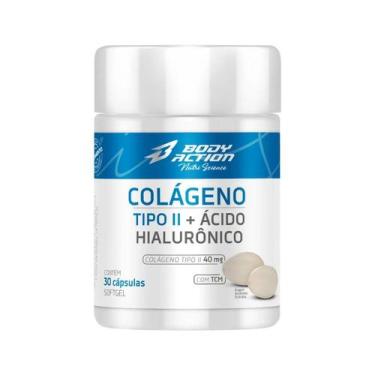 Imagem de Colágeno Tipo Ii + Ácido Hialurônico 30 Cápsulas-Bodyaction