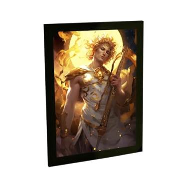 Imagem de Quadro Decorativo Apollo Deus Mitologia Grega Foice Poster Quarto Sala