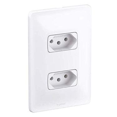 Imagem de DUAS TOMADAS 2P+T 10A 4X2 - ZEFFIA - PIAL - 680111