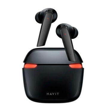 Imagem de Fone de Ouvido Bluetooth Intra-Auricular Havit TW929 Pro - Microfone - TWS - Case carregador - Preto-Unissex