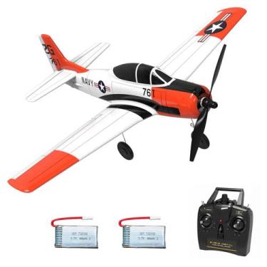 Imagem de Avião RC Volantex T28 Trojan Parkflyer - Sistema Xpilot 2,4 GHz