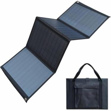 Imagem de 40w Solar Dobrável Bolsa Geração De Energia Portátil Painel Fotovoltaico Painel Dobrável Recarregável 12v Bateria Fonte De Alimentação Externa